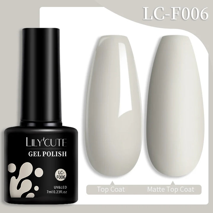 LILYCUTE 15ML Quick Extension Gel Nail Polish Nude Milk White Color Finger Prolong Acrylic Crystal Construction Hard Gel Varnish