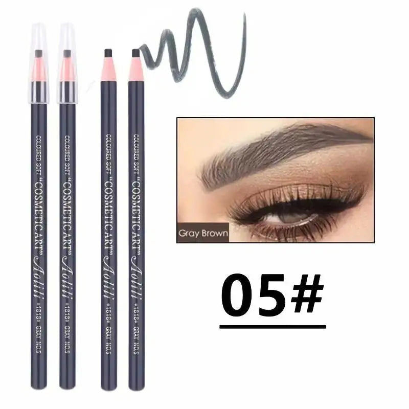 Tear Off Pull Line Eyebrow Pencil, Not Sharpen Need Eyebrow Pencil, Natural Color Rendering, Sweat Proof And Smudge Proof Eyebro