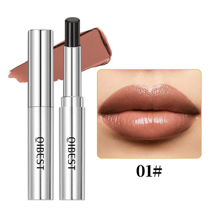 QIBEST Natural Moisturizing Honey Lip Balm Smooth Long Lasting Tinted Lipstick Lip Stain Makeup Changing Lip Color Plumping
