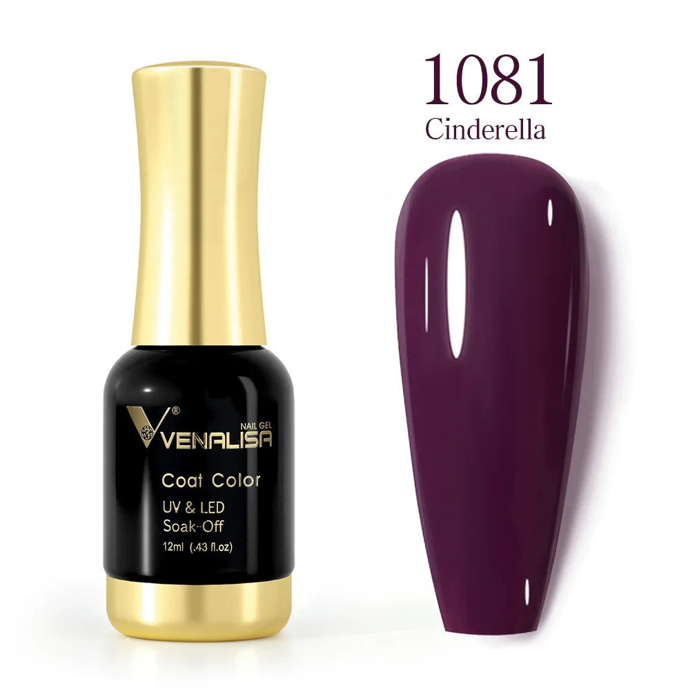 Venalisa TPO FREE Tempered Top Coat Nail Paint Gel Platinum Gel Polish Nail Soak Off UV LED Gel Polish Nail Lacquer Varnishes