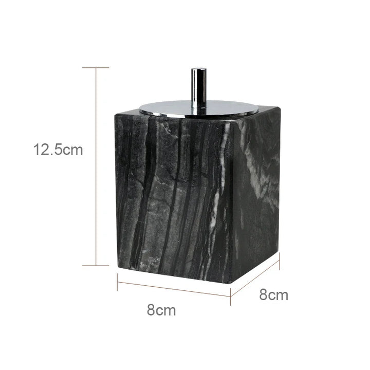 Tree Black Natural Marble Set for Bathroom Luxury Toothbrush Holder Soap Dispenser Soap Dish Tray Bathroom Accessories Sets
