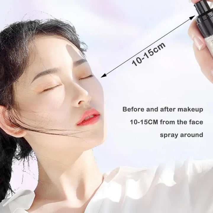 30ml Makeup Setting Spray Moisturizing Lotion Hydrate Oil Control Long-lasting Natural Matte Refreshing Quick Fixer Cosmetics