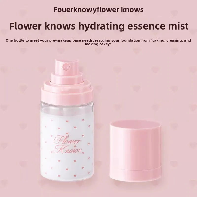FlowerKnow Makeup Base Moisturizing Hydrating Face Mist Makeup Base Essence Spray  Korean Skin Care Primer Moisturizing