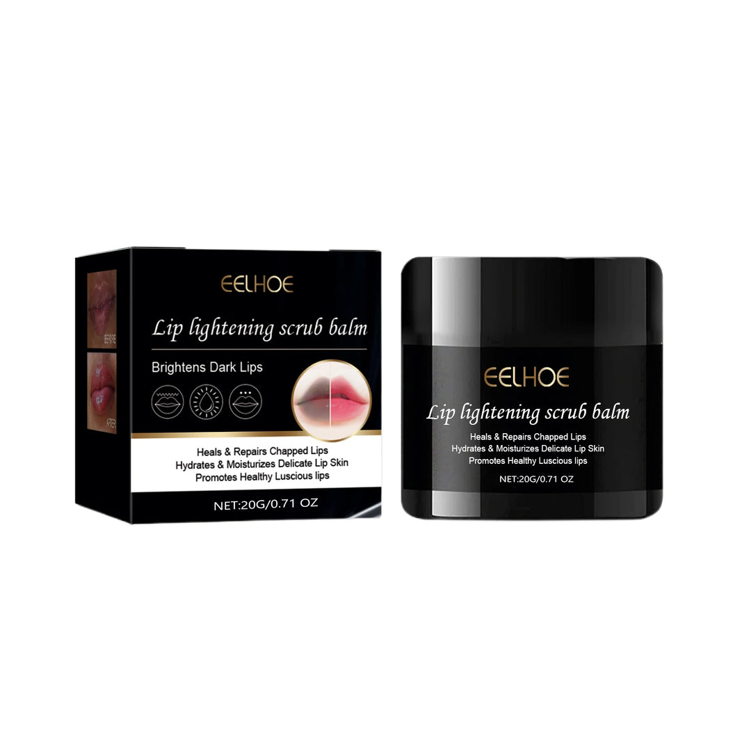 EELHOE Lip Scrub for Brightening: Cleansing Lip Keratin & Dead Skin, Moisturizing, Softening, Hydrating Lip Scrub