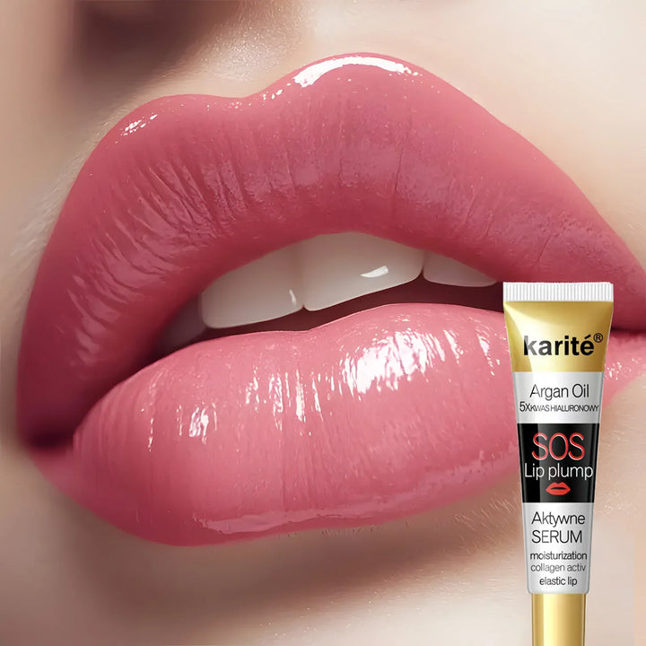 Moroccan Argan Oil Lip Plumping Essence - Moisturizing and Nourishing Lip Balm, Suitable for All Skin Types, Natural Makeup
