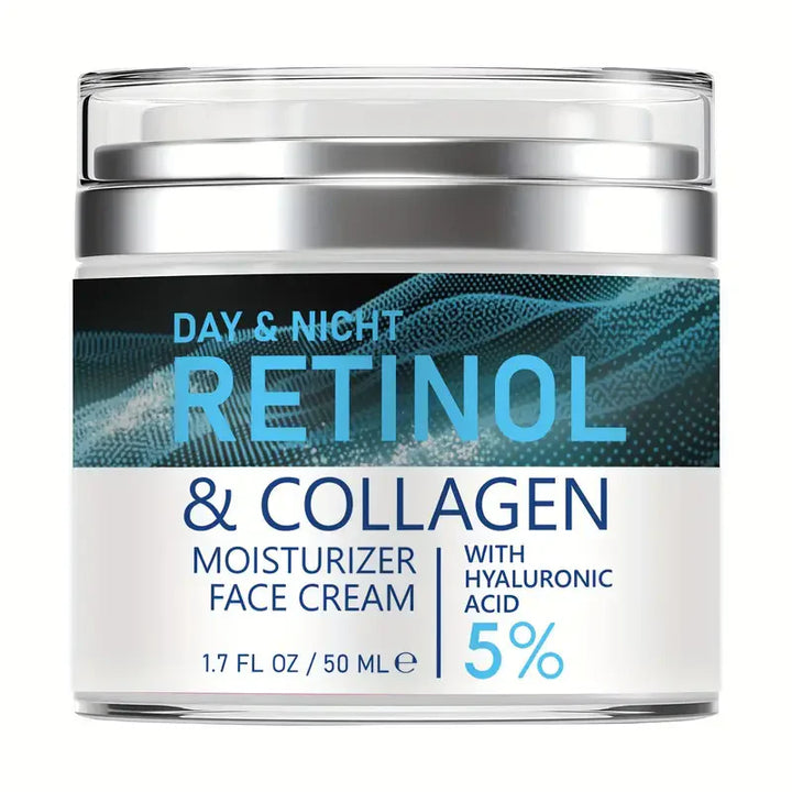 ENVISHA Skin Care Collagen Retinol Hyaluronic Acid Face Cream Firming Whitening Anti-Aging Wrinkle Moisturizing Hydrating