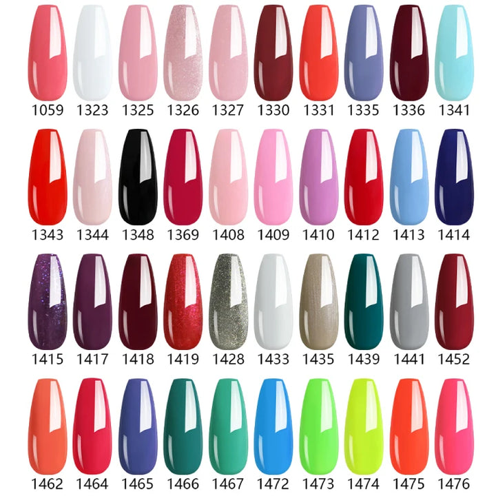 NAILCO Red Colors Series 15ML Nail Gel Polish Nail Supplies Semi Permanent For Nail Art Manicure Soak Off LED UV Hybrid Varnish