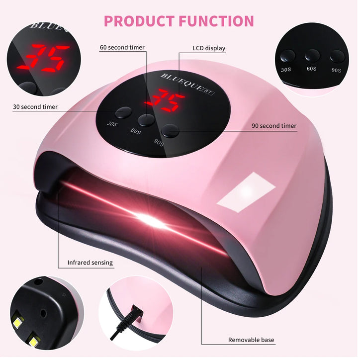 Nail UV Dryer Machine Professional 24 LED UV Manicure Lamp Home Use Nail Lamp For Drying Polish Varnish With USB Cable