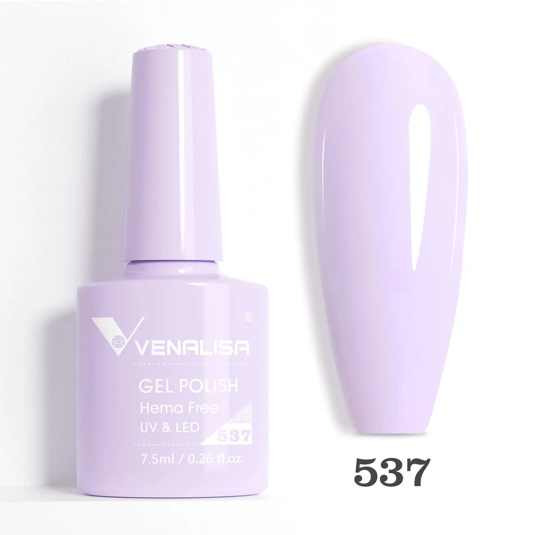 Venalisa HEMA TPO FREE Nail Gel Polish Glitter Gorgeous Full Coverage Soak Off UV LED French Nail Jelly Pink Nude Collection
