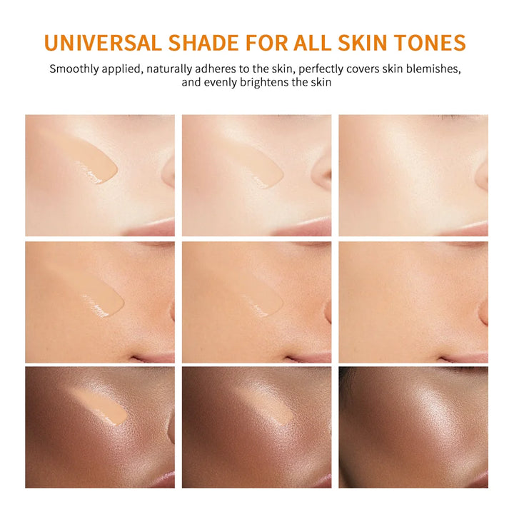 SPF40 Tinted Moisturizing VC Sunscreen Skin Protection Refreshing Makeup Sunscreen Cream UV Anti-aging Resistance Sunscreen