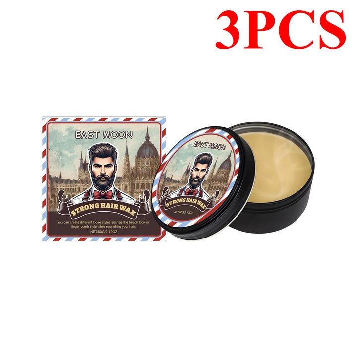 Long Lasting Stying Wax Fluffy Hair Pomade Wax Keep Hair Oil Edge Control Barbershop Tools Salon Hairdressing Mud Hair Styling