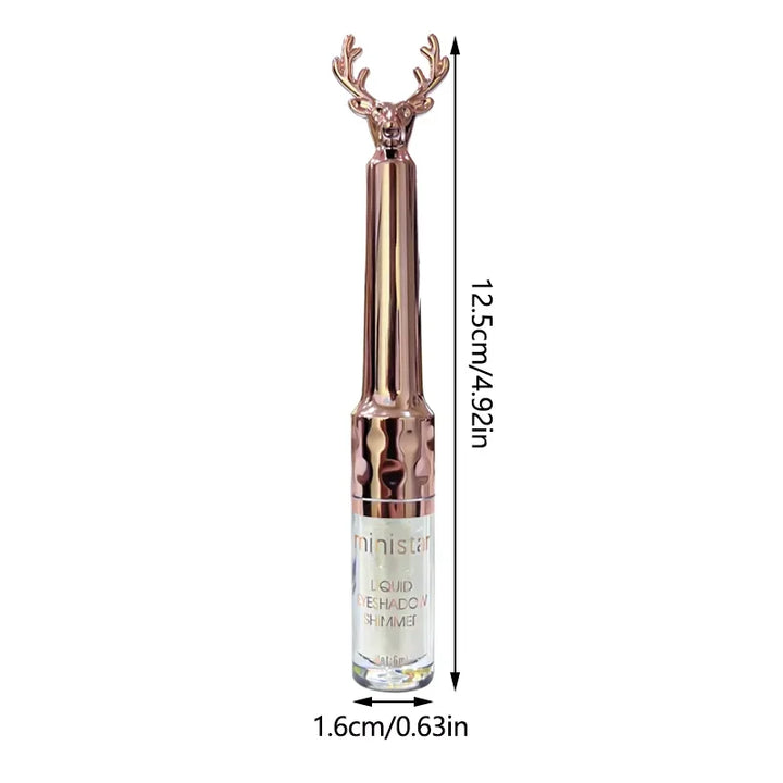 Liquid Eyeshadow High Pigment Waterproof Lasting Not Easy To Fade Pearl Glitter Portable Delicate Women's Eye Makeup