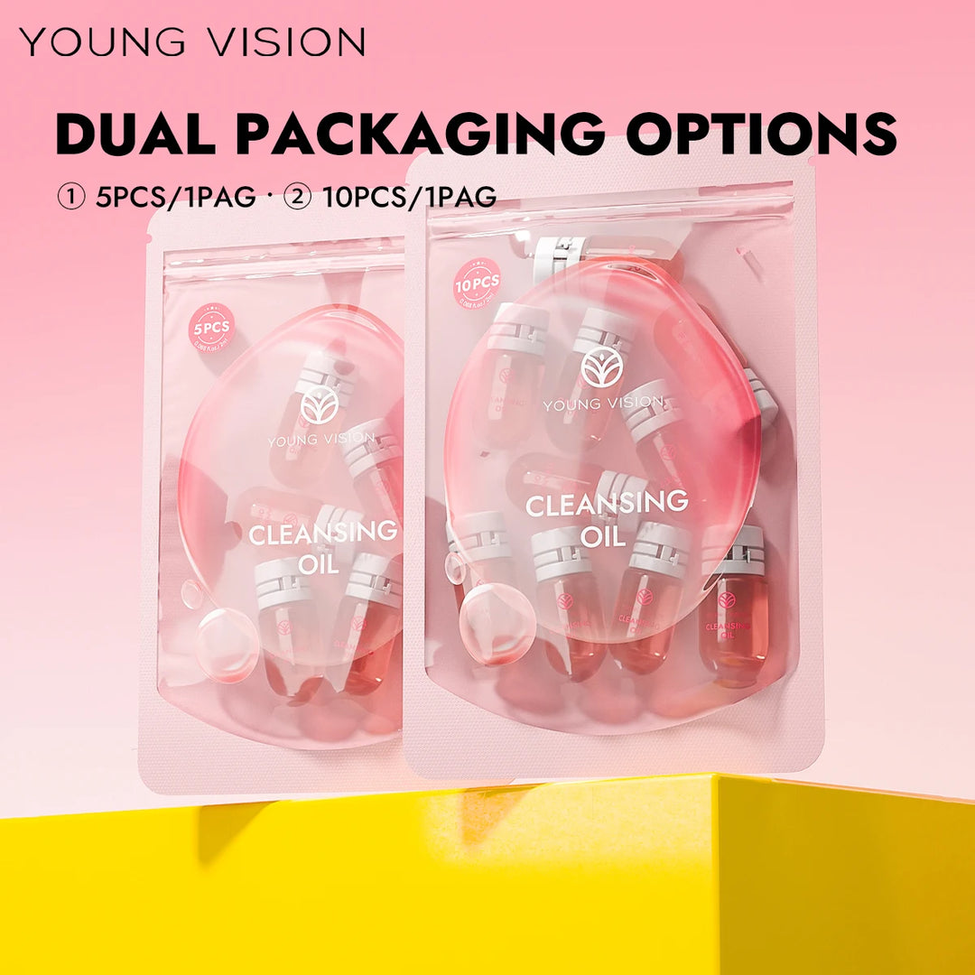 Collagen Remover Oil Mild Non-irritating Nourishing Moisturizing Deep Cleansing Makeup Remover Essence Oil Skin Care 5/10Pcs