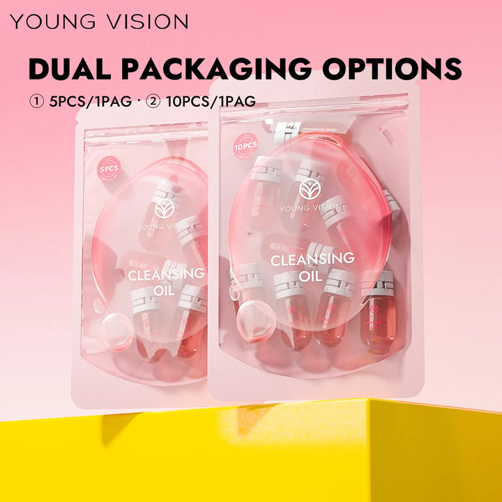 Collagen Remover Oil Mild Non-irritating Nourishing Moisturizing Deep Cleansing Makeup Remover Essence Oil Skin Care 5/10Pcs