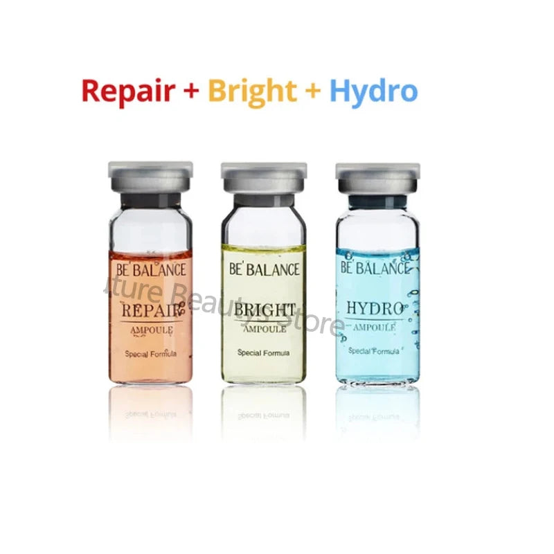 Korea 10ml Hyaluronic acid Ampoule Skin Booster Serum Repair Wrinkle Reduction Brightening Skin Freckles Serum Skin Care