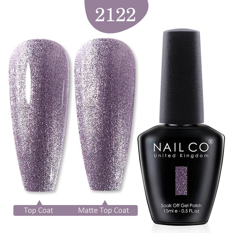 NAILCO Red Colors Series 15ML Nail Gel Polish Nail Supplies Semi Permanent For Nail Art Manicure Soak Off LED UV Hybrid Varnish