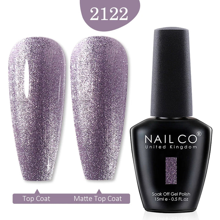 NAILCO Red Colors Series 15ML Nail Gel Polish Nail Supplies Semi Permanent For Nail Art Manicure Soak Off LED UV Hybrid Varnish