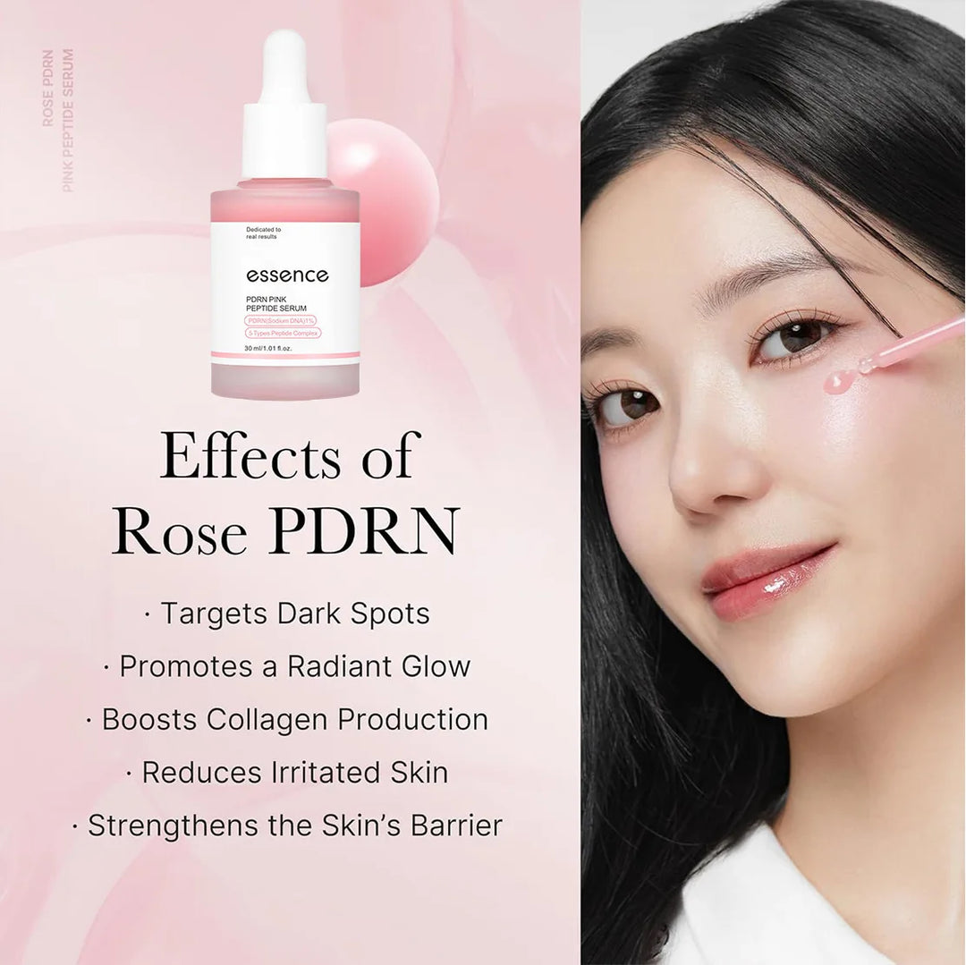PDRN PINK PEPTLDE SERUM Pink Peptide Collagen Facial Hydrating Moisturizing
