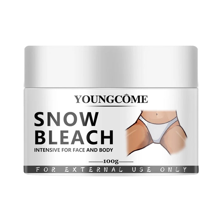 Body Whitening Bleach Cream Brighten Underarm Elbow Knees Joint Removal Intimate Parts Dark Spots Melanin Snow Bleach Cream 45ml