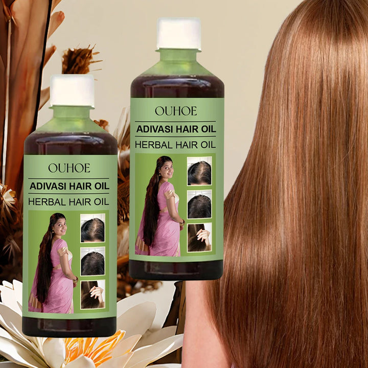1/2pcs 100ml Hair Growth Oil India Adivasi Herbal Hair Care Rosemary Repair Damaged Hydrate Moisturize Scalp Reduce Dandruff