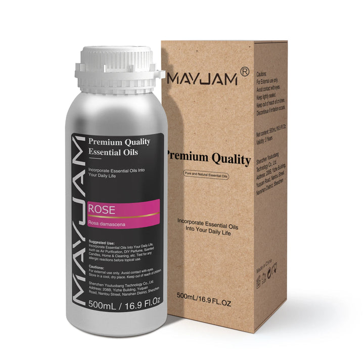 MAYJAM 500ML Pure Natural Essential Oil For Humidifier Diffuser Jasmine Lavender Vanilla Eucalyptus Bergamot Lemon Aroma Oils