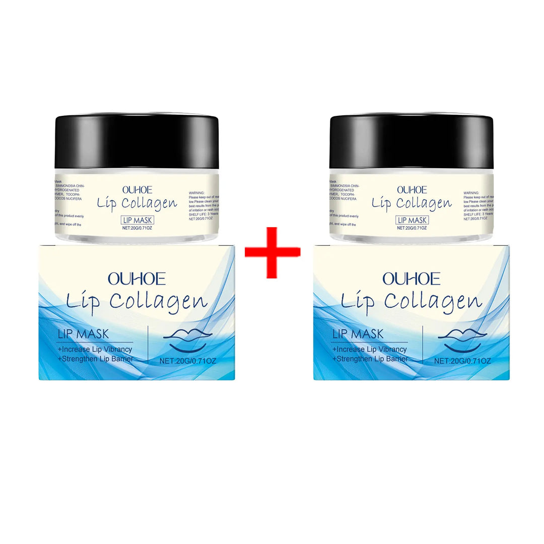 Collagen Lip Mask Improve Dry Prevent Cracked Remove Chapping Fade Fine Lines Moisturizing Soothing Smoothing Repairing Lip Mask