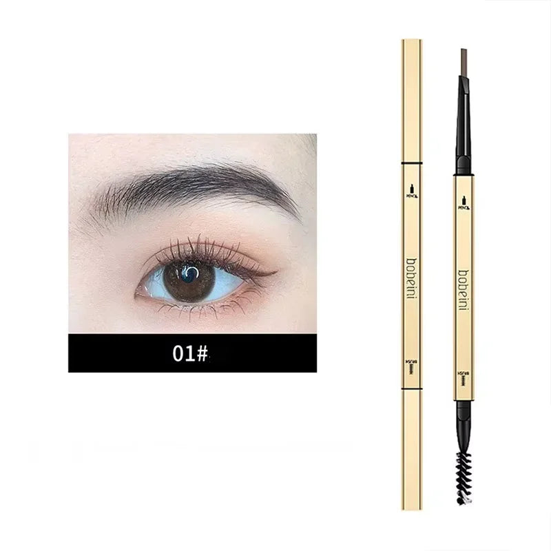 Waterproof Eyebrow Pencil, Eyebrow Pencil For Beginner, Extremely Fine Double-headed Eyebrow Pencil, Durable And Long Lasting