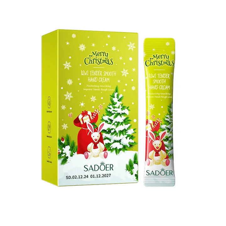 4ml*20pcs Fruit Moisturizing Hand Cream Christmas Gift Set, soft and smooth hand skin, improve dry skin and brighten skin