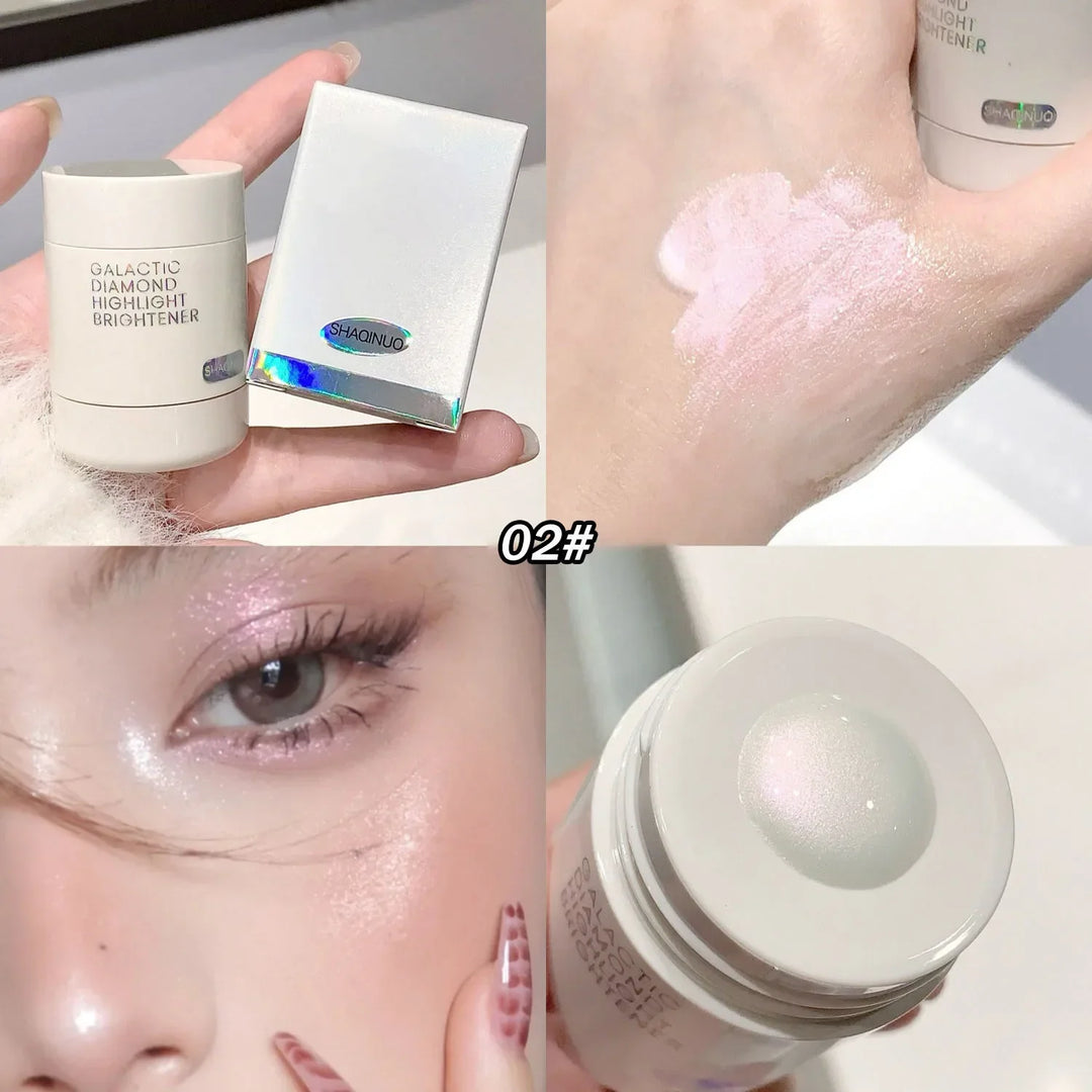 Liquid Highlighter Natural Shimmer Contour Bronzer Moisturizing Water Light Brightening Highlight Face Body Clavicle Highlight