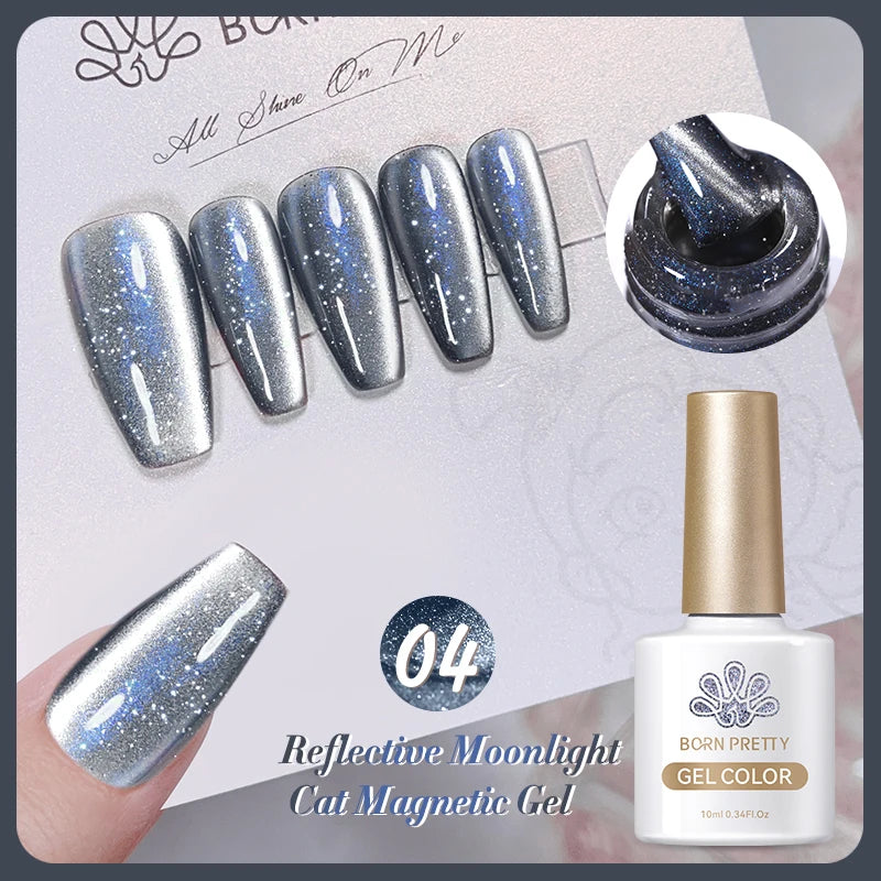 BORN PRETTY 117 Colors Cat Magnetic Gel Nail Polish 10ml Full Coverage Varnish Semi Permanent Super Gorgeous Nails Manicure