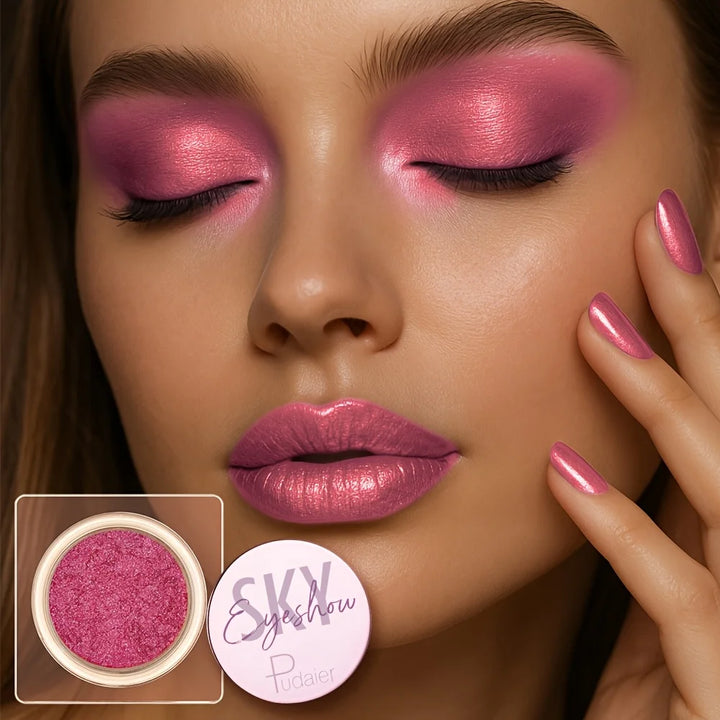 Glitter Sparkle Eyeshadow-Shiny and high-gloss eyeshadow, easy to apply, with high color rendering, Festival parties