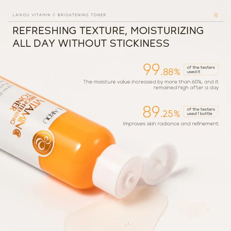 Vitamin C Toner 100ml Korean Brightening Skincare Hydrating Antioxidant Face Moisturizer For Glowing Skin Treatment