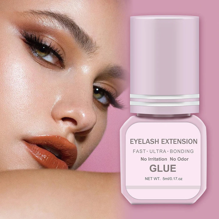 Professional DIY Waterproof Eyelash Extension Glue Quick Drying Strong Hold Long Lasting 14 Days for Home Use Low Smell eyelasah