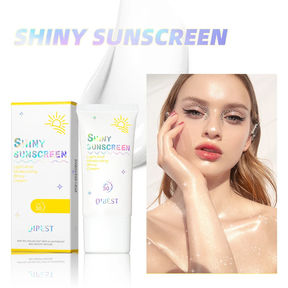 Pearlescent Brighten Makeup Primer Lasting Hydrating Moisturizing Oil Control Shiny Face Base Cream Primer Facial Base Primer