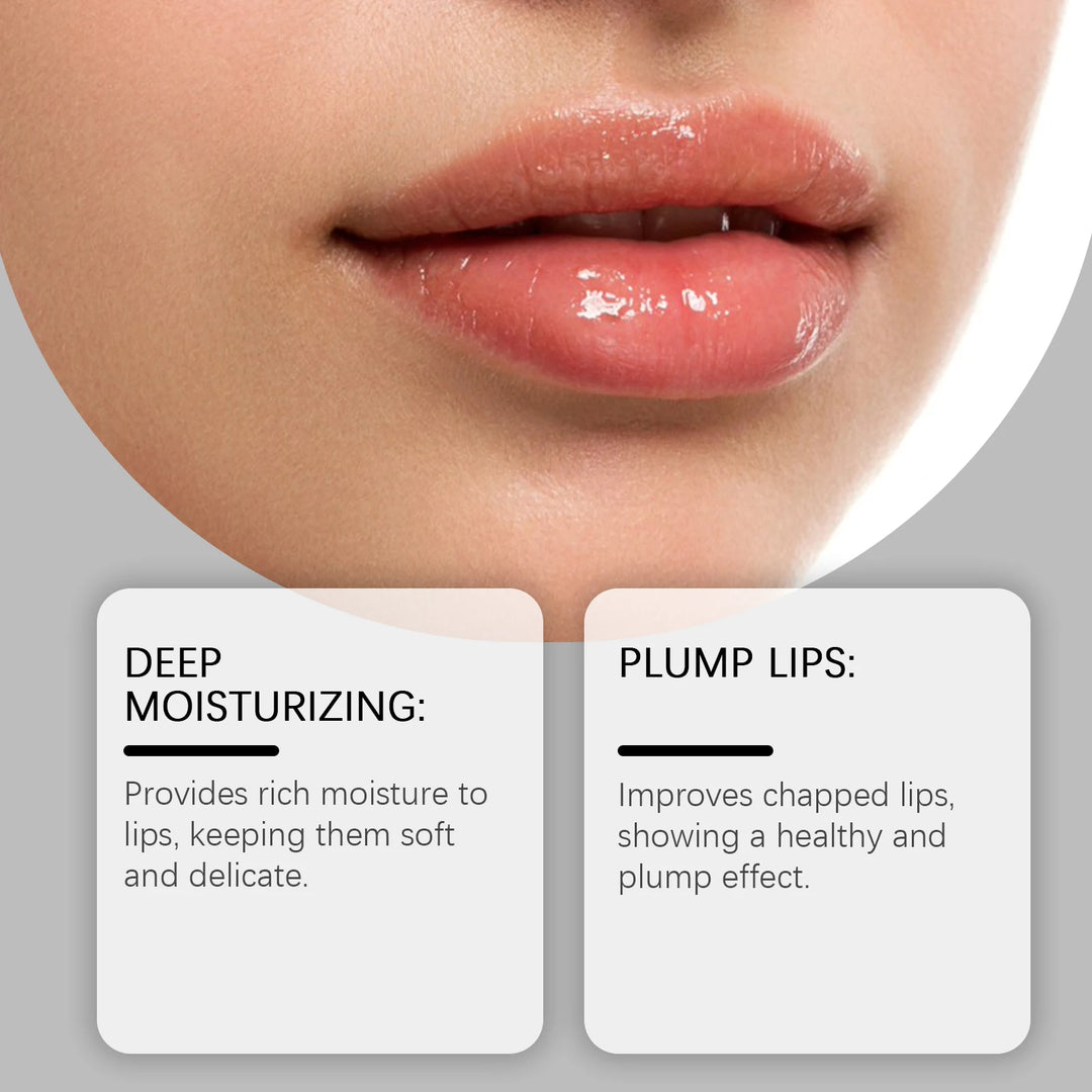 Hyaluronic Acid Moisturizing Lipstick , Refreshing, Hydrating and Preventing Cracking Diluting Lip Lines Daily Care Lip Balm ﻿