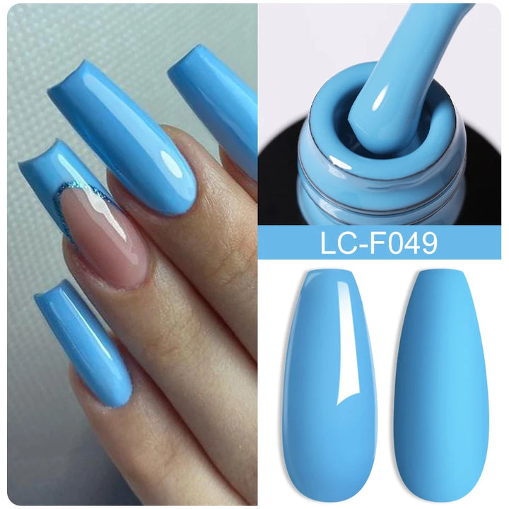 LILYCUTE 15ML Quick Extension Gel Nail Polish Nude Milk White Color Finger Prolong Acrylic Crystal Construction Hard Gel Varnish