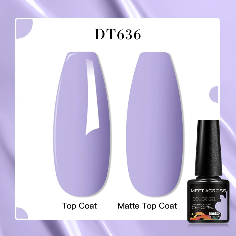 MEET ACROSS 7ml Porcelain White Cat Eye Gel Polish Holographic Glitter Magnetic Galactic Effect Gel Nail Polish Soak Off UV Gel
