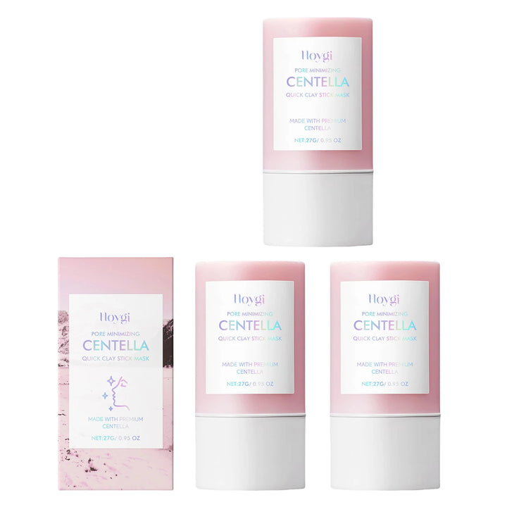 Hoygi Centella Asiatica Clay Mask Stick Soothing Calming Detoxifying Hydrating Anti-irritation Easy Application All Skin Types