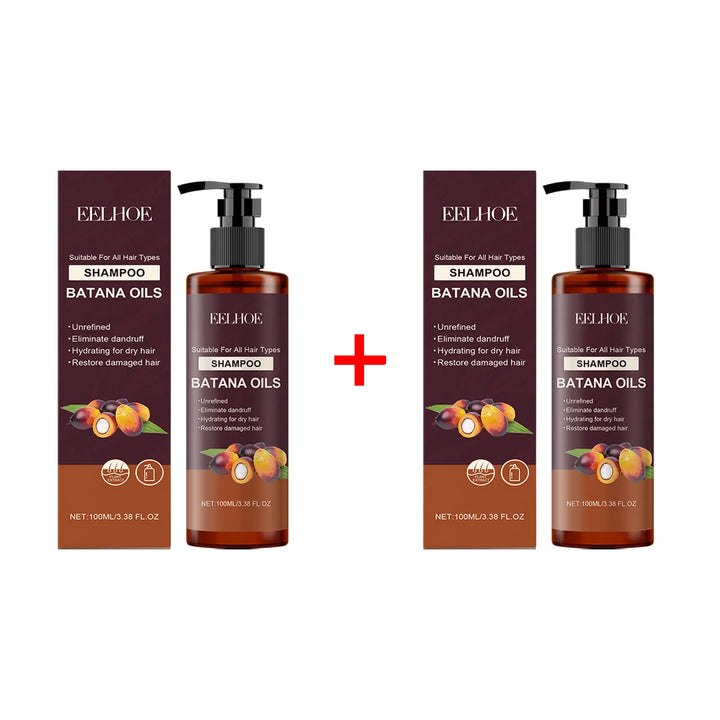 Batana Oil Shampoo Conditioner Set Oil Control Anti Dandruff Scalp Hair Treatment Split Ends Anti Frizz Hair Loss Hair Care Set