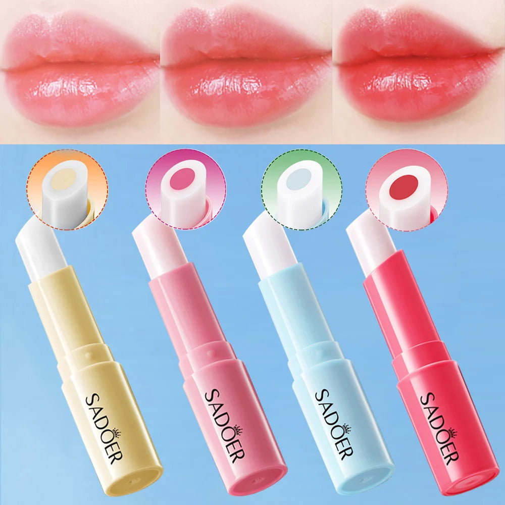 Honey Peach Sandwich Warm Changing Water Lipstick Moisturizing Warm Changing Lipstick 2.5g