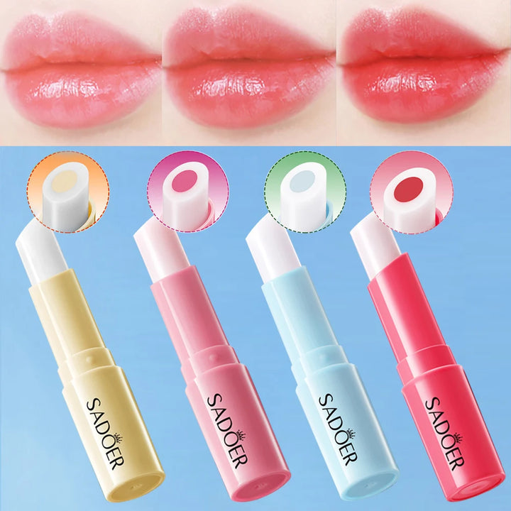 Honey Peach Sandwich Warm Changing Water Lipstick Moisturizing Warm Changing Lipstick 2.5g