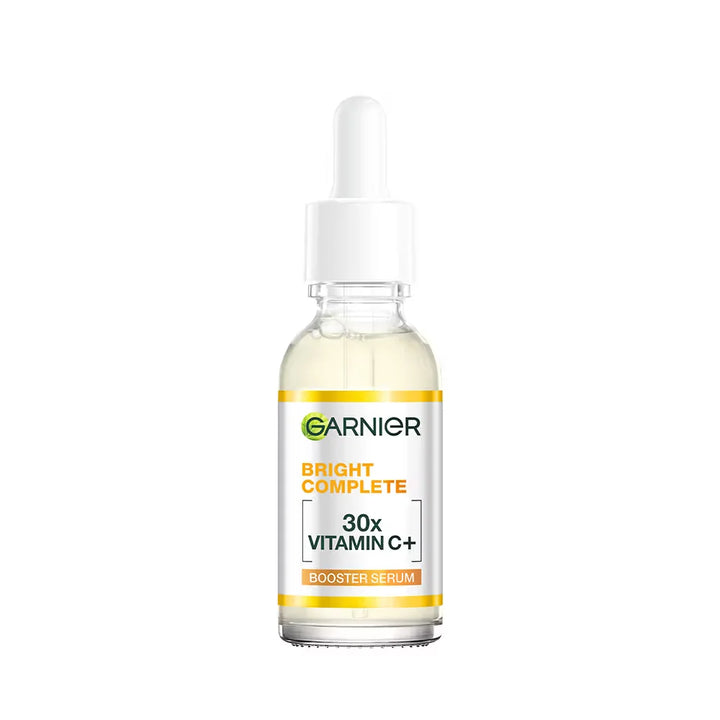Garnier Bright Complete Vitamin C Booster Face Serum 30ml Facial Essence With 377 For Skin Radiance Even Texture Daily Care
