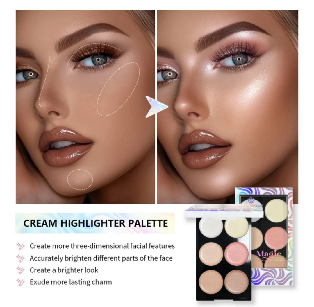 Pearlescent Diamond Highlighting Intense Sparkle Blush Shimmer Facial Contour Brightening Lasting Liquid Highlighter