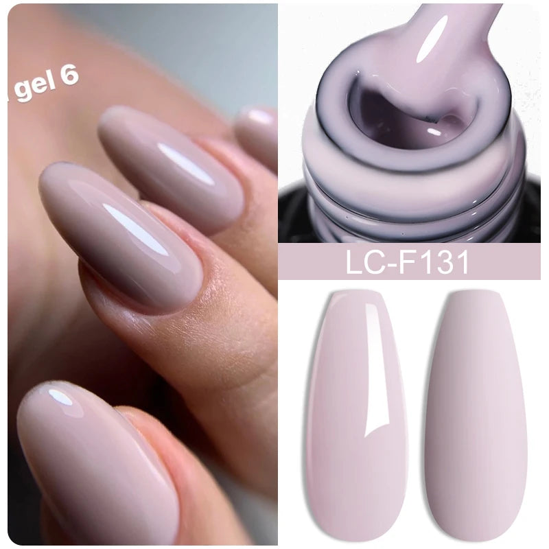 LILYCUTE 7ML Auroras Thermal Gel Nail Polish Nude Dark Purple Glitter Gradient Temperature Color Changing Nail Art Gel Varnishes