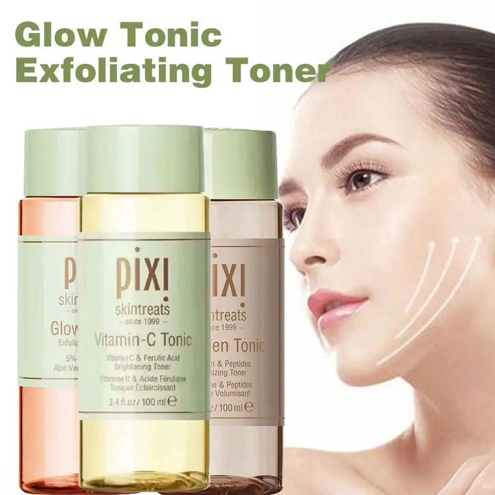 HOT 5% Exfoliating Toner Fruit Acid Glowing Skin Acne Treatment Toner Shrink Pores Deep Moisturizing Hydrating Face Skin Care