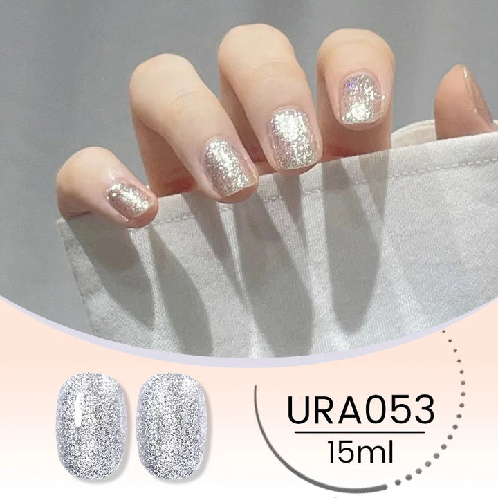 UR SUGAR 15ml Jelly Milky White Translucent Color Gel Polish Semi Permanent UV Gel Nail Art Soak Off Gel Varnish Latest Fashion
