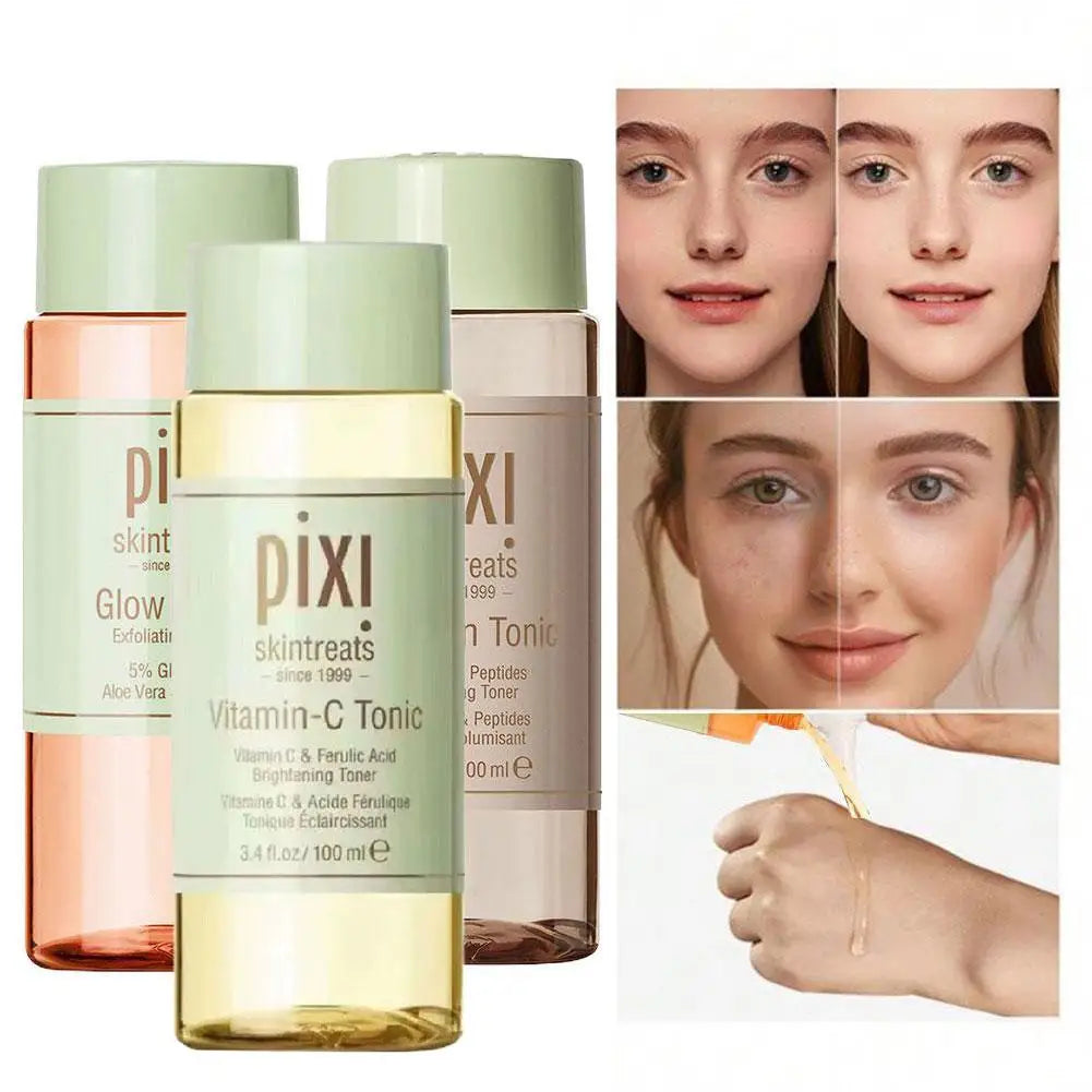 HOT 5% Exfoliating Toner Fruit Acid Glowing Skin Acne Treatment Toner Shrink Pores Deep Moisturizing Hydrating Face Skin Care