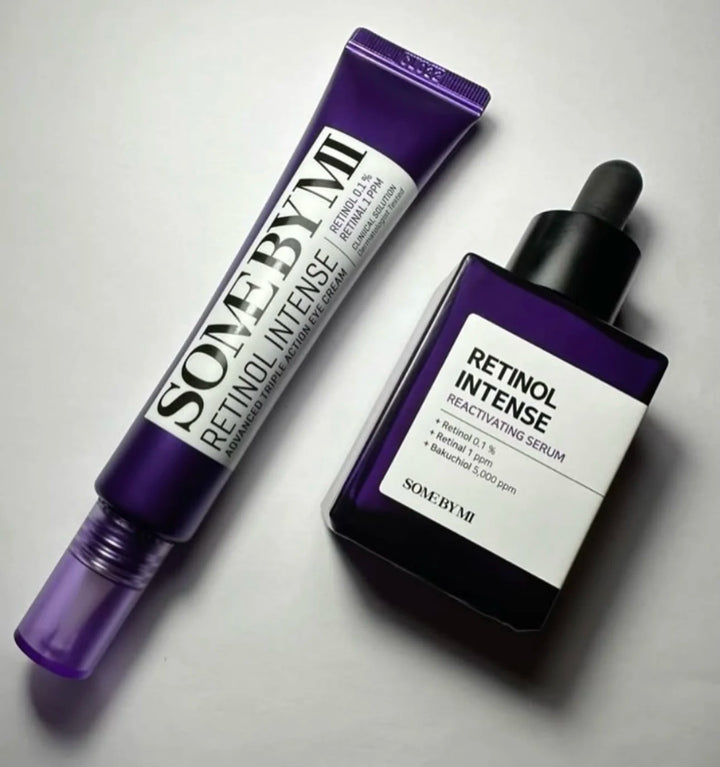 SOME BY MI Retinol Intense Reactivating Serum Advanced Triple Action Eye Cream Original 30ml Korean Brand Facial Care Essence