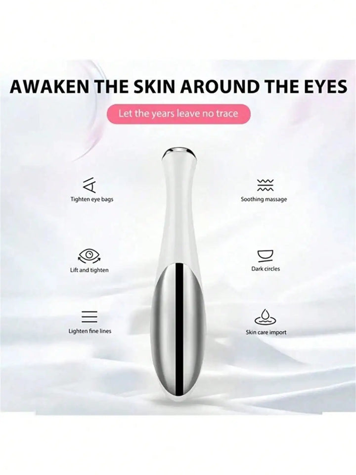 2026 Electric Eye Massager Vibration Wrinkle Anti-Ageing Eye Massage  Face Eye Care Pen Battery version（Batteries not  included）