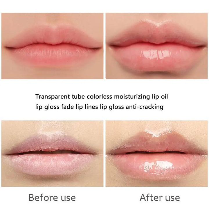 1Pc Absolute Lip Gloss Moisturizer Plumper Waterproof Long-lasting Hydrating Transparent Non-Sticky Gentle Nourishing Makeup